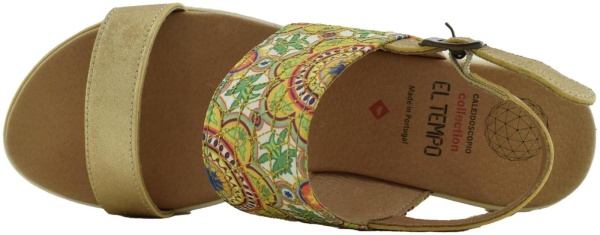 Купить PMB2-8333-PLATINA El Tempo Босоножки женские за 2 250 руб. в интернет-магазине Дом Обуви