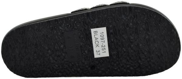 Купить 1097-251 black GlamForever Сланцы женские за 1 830 руб. в интернет-магазине Дом Обуви