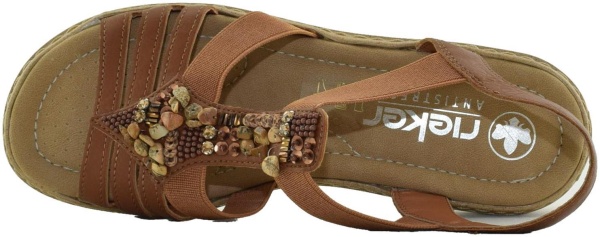 Купить 61850-24 RIEKER Босоножки женские за 6 750 руб. в интернет-магазине Дом Обуви