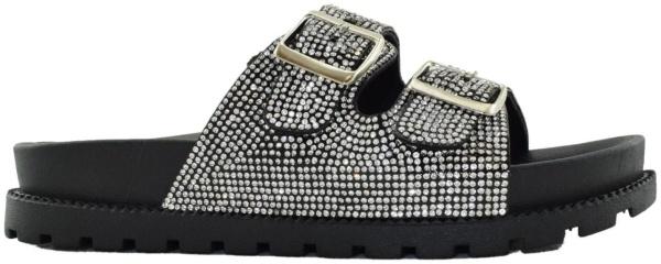 Купить 3128-251 black GlamForever Сланцы женские за 2 340 руб. в интернет-магазине Дом Обуви