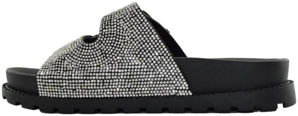 Купить 3128-251 black GlamForever Сланцы женские за 2 340 руб. в интернет-магазине Дом Обуви