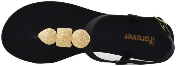 Купить 2102-251 black GlamForever Сандалии женские  за 1 760 руб. в интернет-магазине Дом Обуви