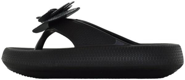 Купить 3065-251 black GlamForever Сланцы женские за 1 990 руб. в интернет-магазине Дом Обуви