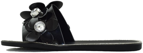 Купить 1040-251 black GlamForever Сланцы женские за 1 790 руб. в интернет-магазине Дом Обуви