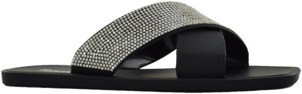 Купить 1099-251 black GlamForever Сланцы женские за 1 490 руб. в интернет-магазине Дом Обуви